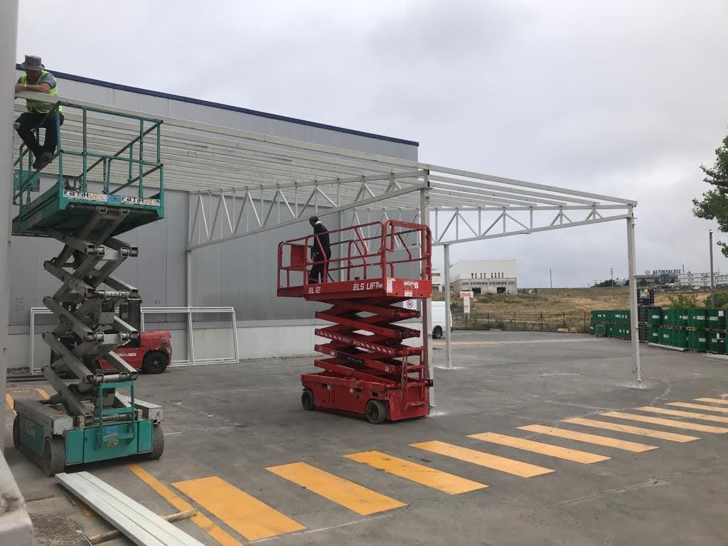Çelik depo ve atölye binaları — 3